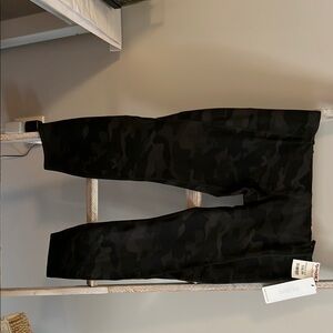 Black Camouflage Leggings